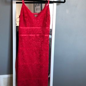 Red dress